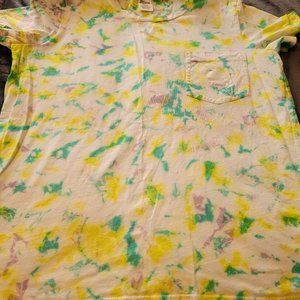 EUC VS Pink Tie dye Campus crew sz M